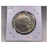 1923 PEACE DOLLAR