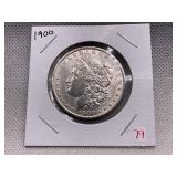 1900 MORGAN SILVER DOLLAR