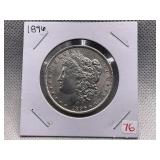 1896 MORGAN SILVER DOLLAR