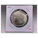 1921 MORGAN SILVER DOLLAR