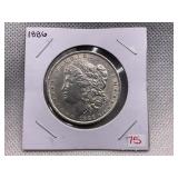 1886 MORGAN SILVER DOLLAR