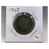 1848 LARGE CENT