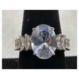 NIB GILIARTO BRAND SOLID 14KT WHITE GOLD W/ 3.5 CT