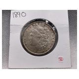 1890 MORGAN SILVER DOLLAR