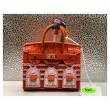 ORANGE BIRKIN FAUBOURG? KEYCHAIN / MINI BAG CHARM