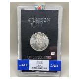 1882 CC MORGAN SILVER DOLLAR GSA HOARD NGC MS62