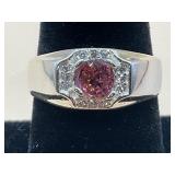 NIB 0.74 CT BRAZILIAN NATURAL DEEP PINK TOURMALINE