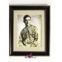 Custom Framed & Signed Picture of Charles Coolidge