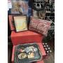 Group: Coca~Cola Lot of Pictures, Pillow, Tray