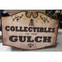 Vintage Wood Collectibles Sign