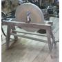 Antique Old Mill Stone Grinding Wheel