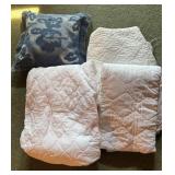 Quilted Linens & Pillow