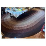 Braided Oval Area Rug