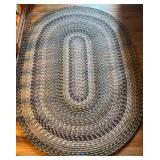 Oval Braided Rug,