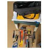 DeWalt Tool Bag with Assorted Hand Tools