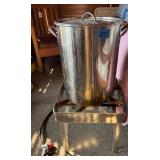 Stainless Steel Deep Fryer ï¿½& Propane Burner