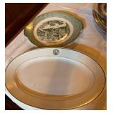 Hotel Placer Helena Platter and Royal Ironstone...