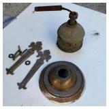 Vintage Brass Lamp Parts
