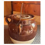 Stoneware Bean Pot