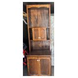 Wooden Shelf Unit/Hamper