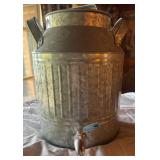 Galvanized Metal Beverage Dispenser,