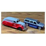 Two Die-Cast Model Cars