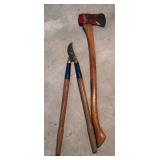 Axe and Lopping Shears