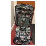 Atlantic Floral-Patterned Luggage Set