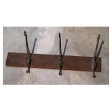 Wood Hat Rack