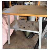 Metal Workbench with MDF Top