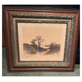 Landscape Print by S.H. King,