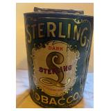 Tobacco Tin Canister