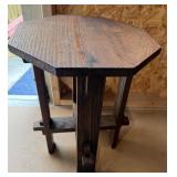 Octagonal Wooden Side Table