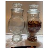 Glass Apothecary Jars