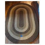 Oval Braided Rug,