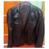 Murano Black Leather Jacket