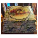Wooden Box Hinged Lid