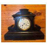 Black Onyx Mantel Clock