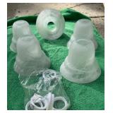 Frosted Glass Light Fixture Shades