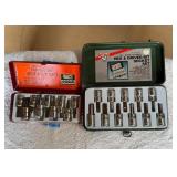 Socket Sets With Metal Cases