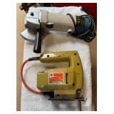 Jigsaw &ï¿½4.5-Inch Angle Grinder