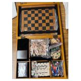 Multi-Game Wooden Box Set