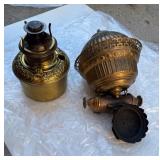 Brass  Hanging Oil Lamp Components