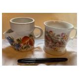 Vintage Porcelain Mugs