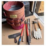 Hand Tools with Tool Pouch