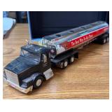 Die-Cast Exxon Tanker Truck with Fruehauf Trailer