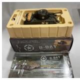 Corgi D-Day Sherman Tank Model with Display Box