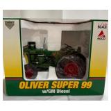 1/16 Scale Oliver Super 99 w/GM Diesel Tractor