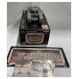 Corgi WWII Tank Model with Certificate