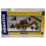 Komatsu WB140 1:50 Scale Diecast Backhoe Loader